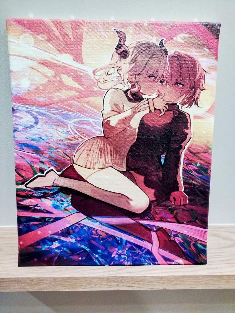 stained glass　F3キャンバス