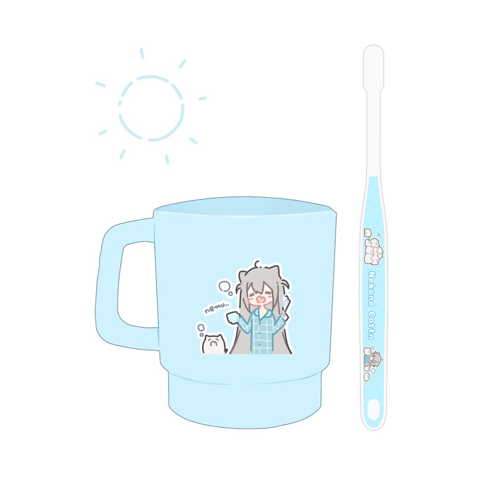 セナの歯ブラシ＆コップset