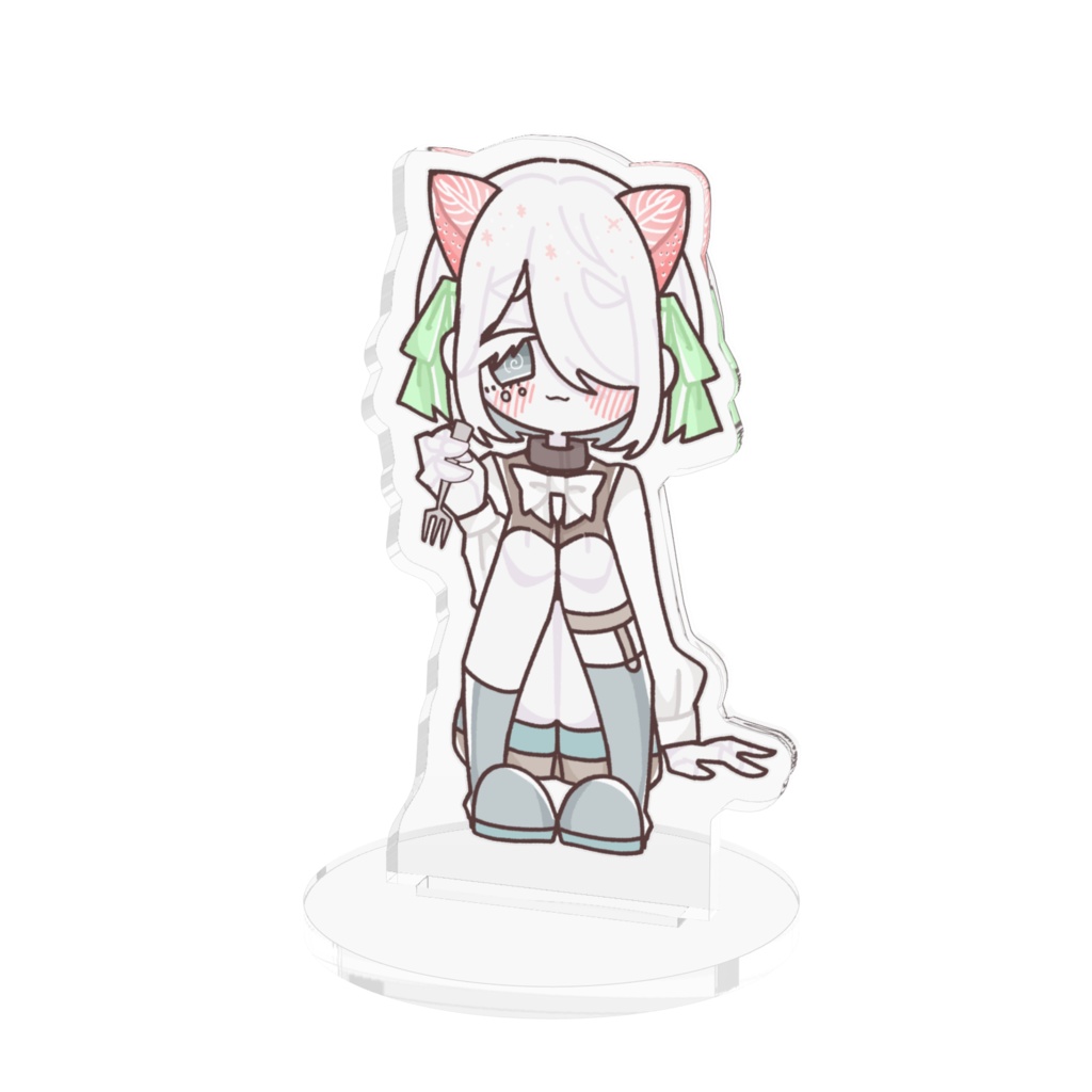 ［ｱｸﾘﾙﾌｨｷﾞｭｱ／70×70mm］🍓🐾