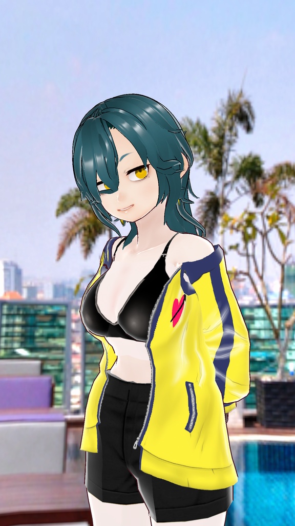 概念パーカー