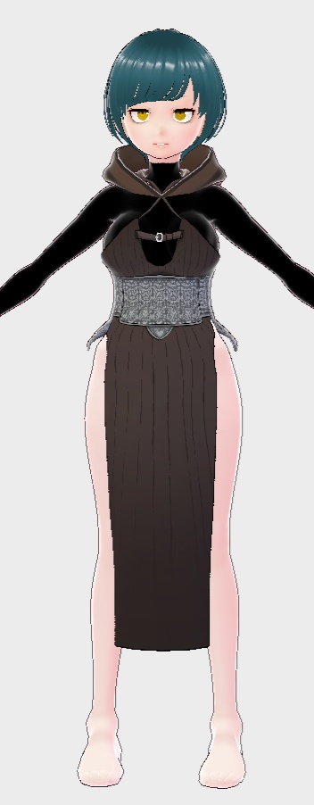 【無料】騎士風ワンピース