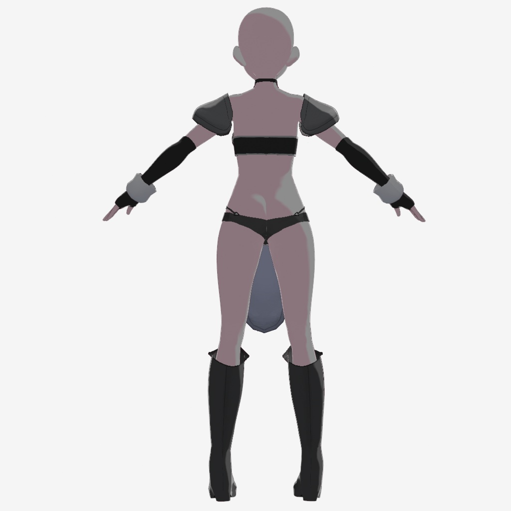 【無料】VRoidビキニアーマー