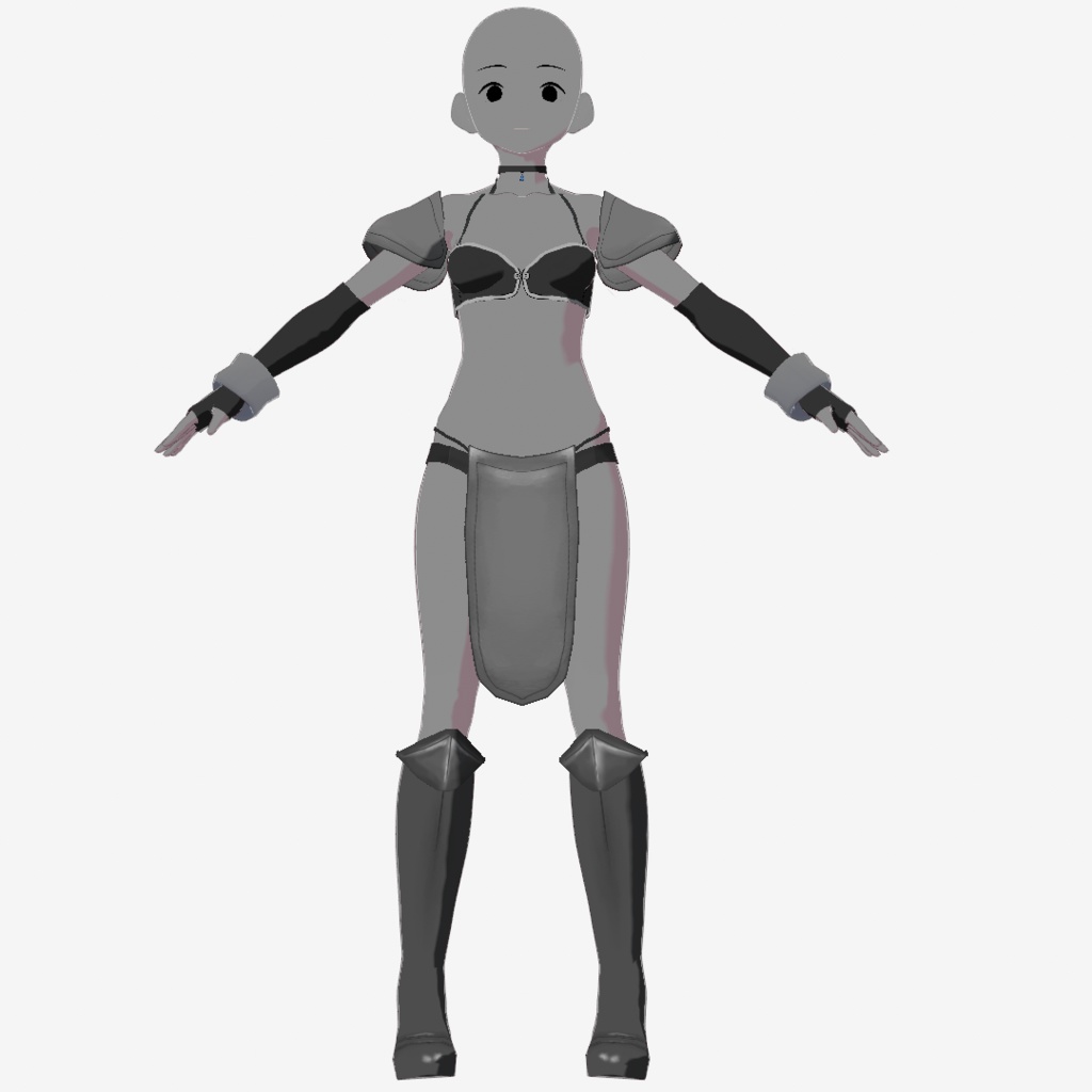 【無料】VRoidビキニアーマー