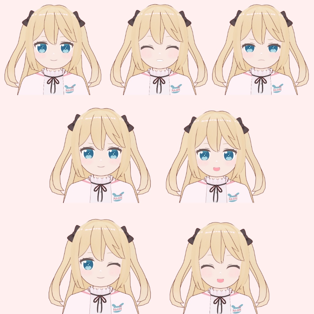 オリジナル3Dモデル 「まよん」&「うさまよ」