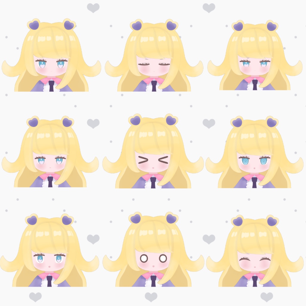 オリジナル3Dモデル「メア」