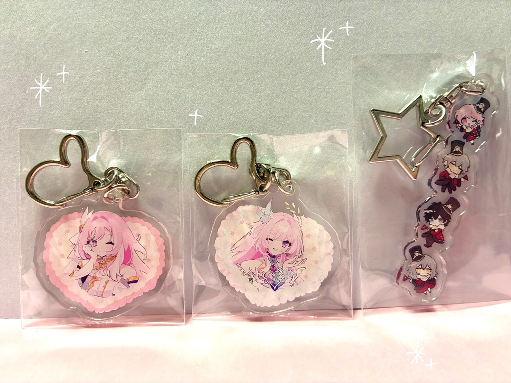 アクリルキーホルダー(エリシア)