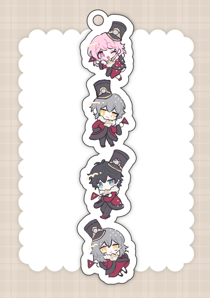 アクリルキーホルダー