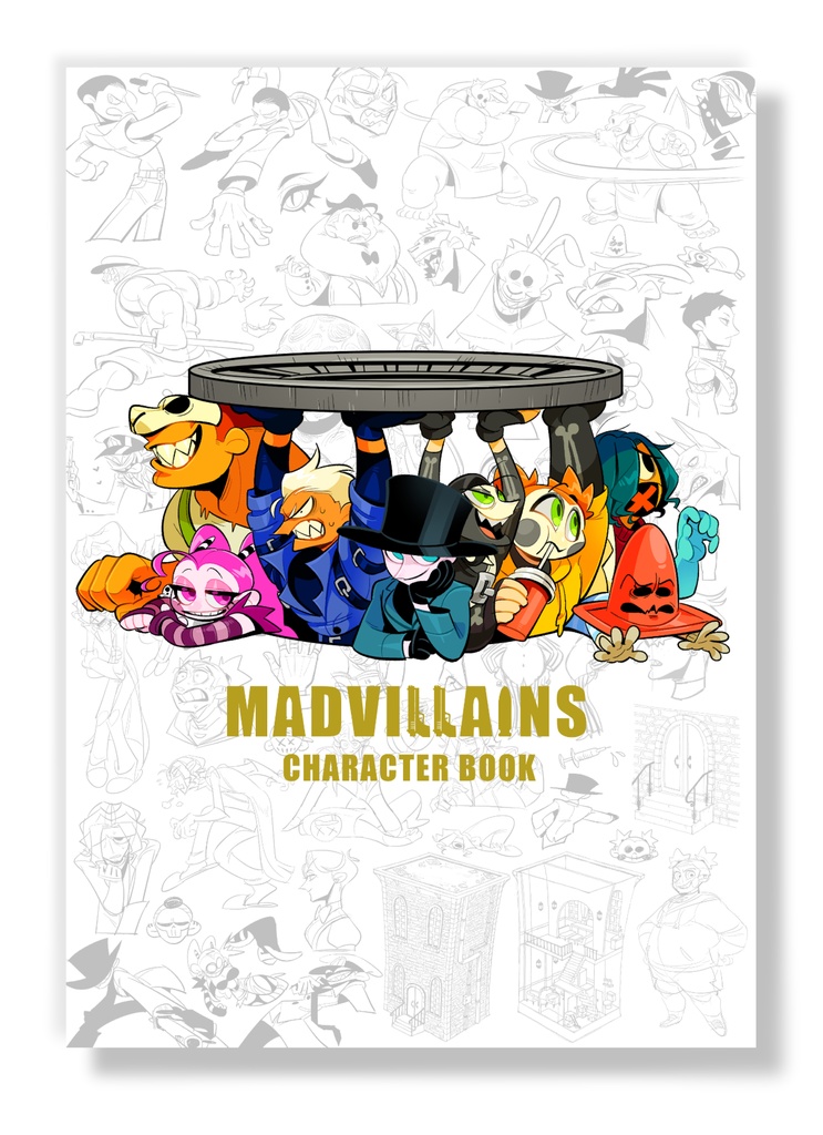 【MADVILLAINSキャラクターブック】