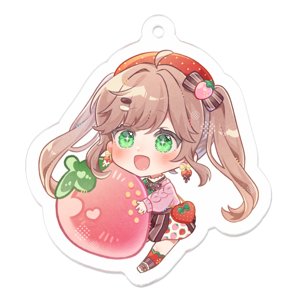 苺果ちゃんアクキー