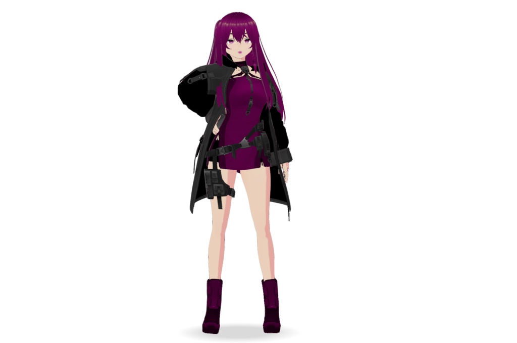 Murasaki- VRoid avatar (VRM)