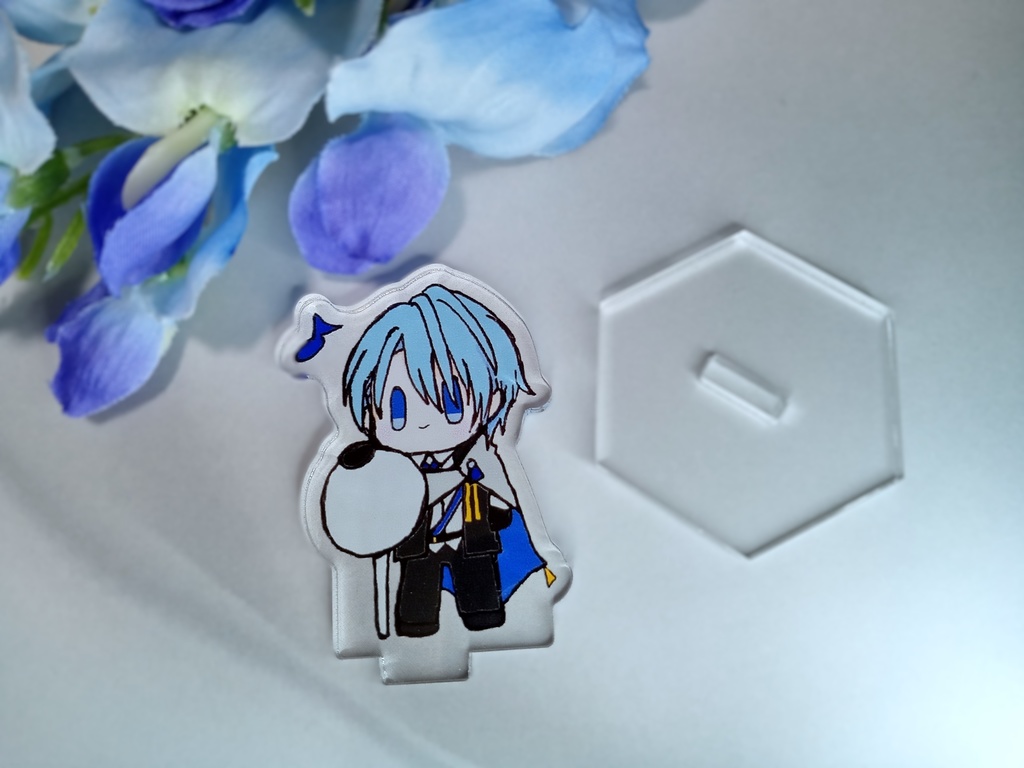 にゃんせん&ちょぎ おとも アクリルスタンド