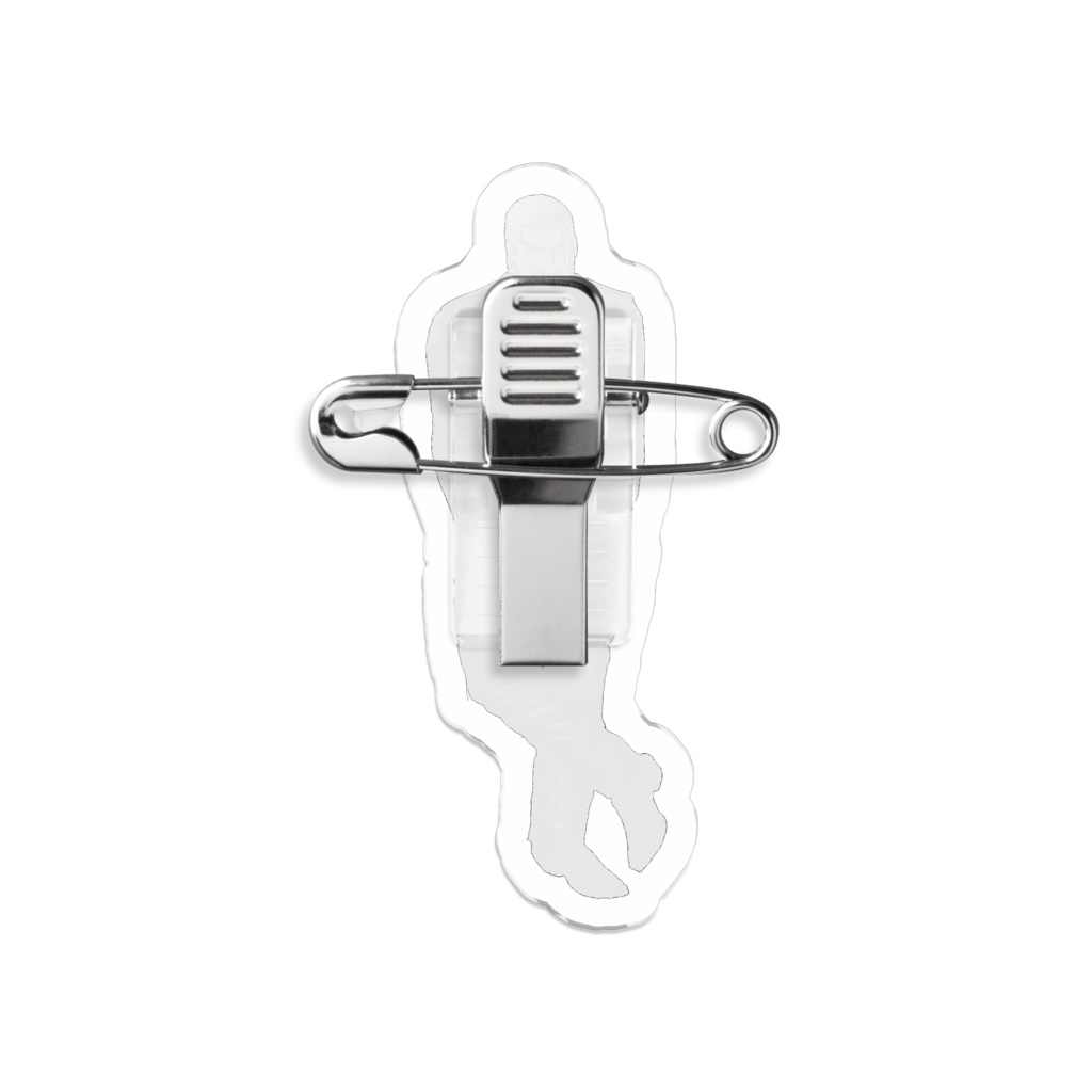 アクリルバッジ 異種メールC(レザー)