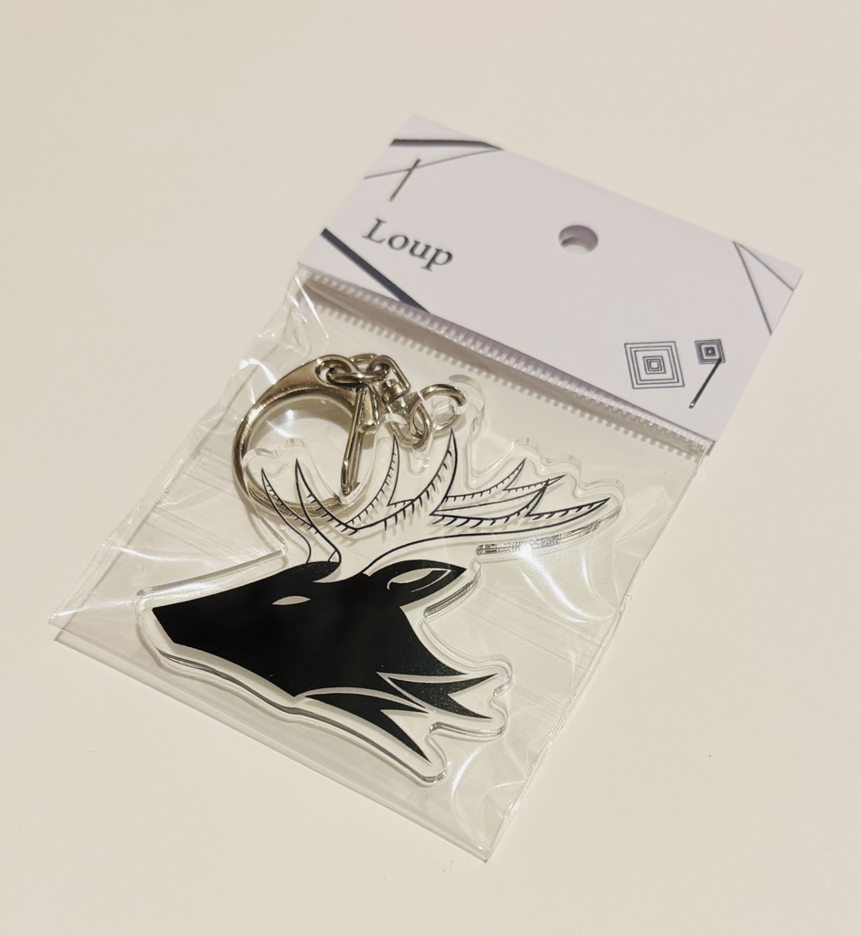 オリジナルアクキー(鹿)