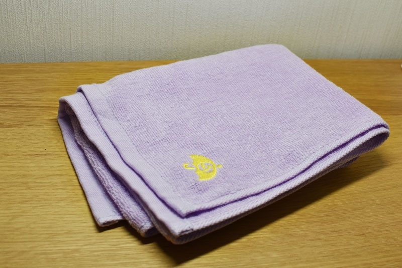 【雨瀬おるこ２周年記念】ロゴ刺繍タオル