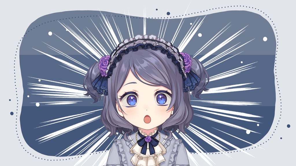 【Live2Dアイテム】見開きエフェクト