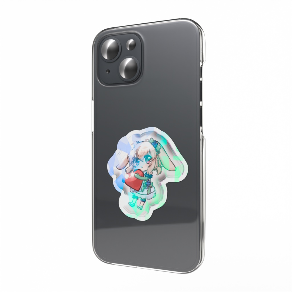 ハートフルホログラムステッカー♡カラバリあり!