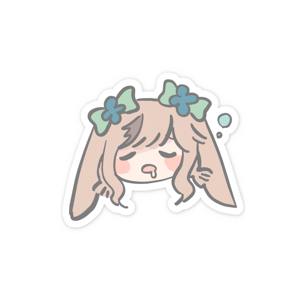 おやすみろこみステッカー