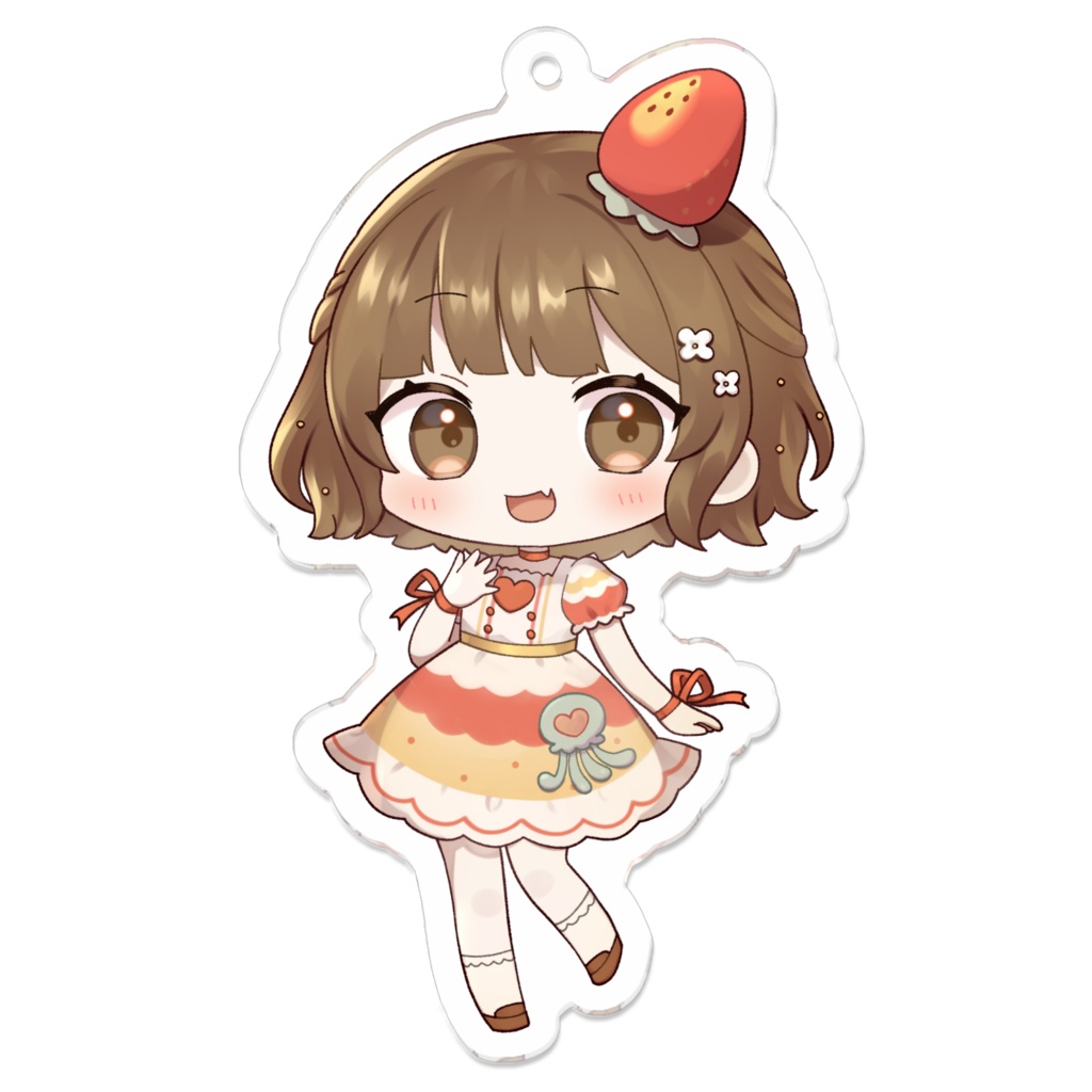ショートケーキみおみおアクキー