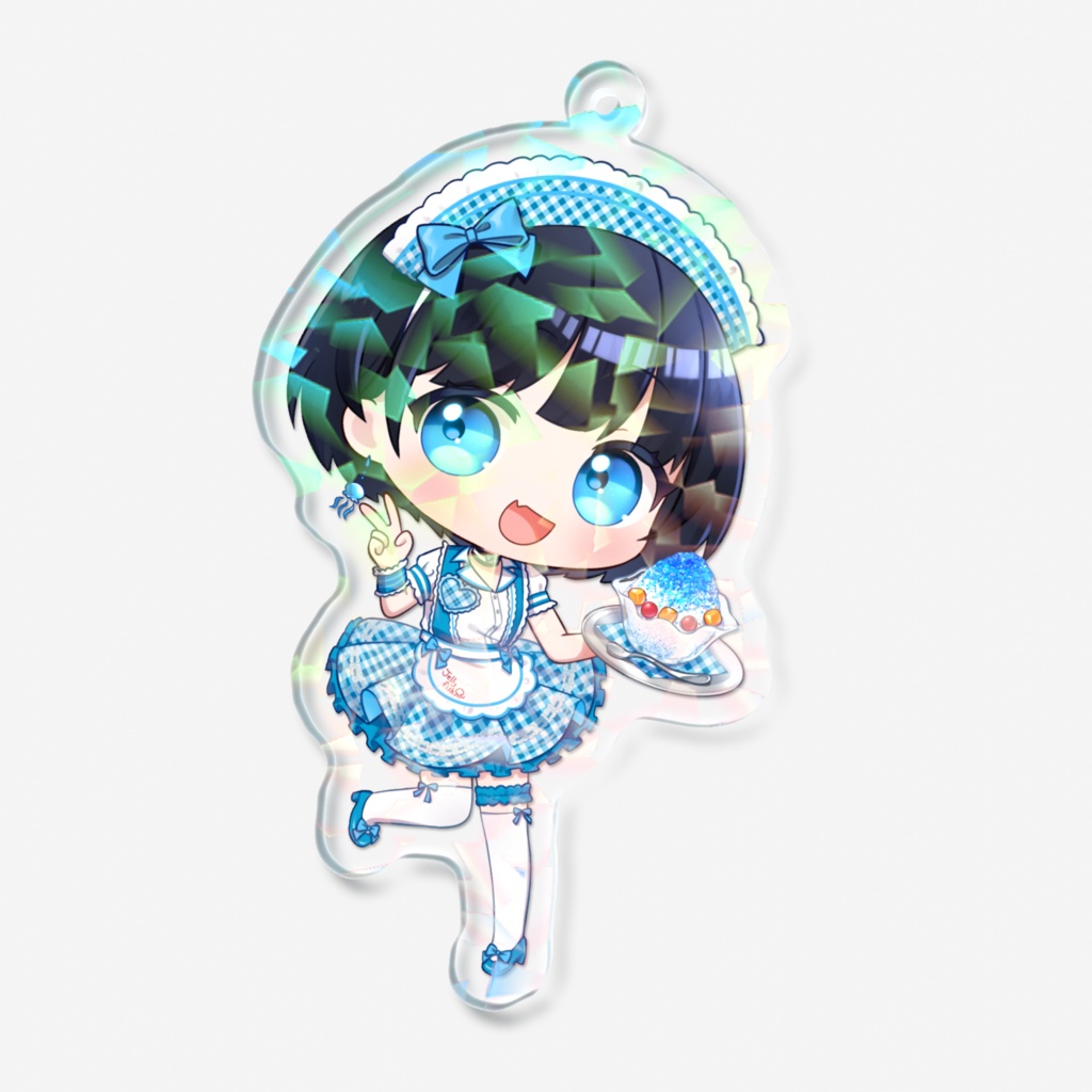 かき氷キラキラみおみおアクキー