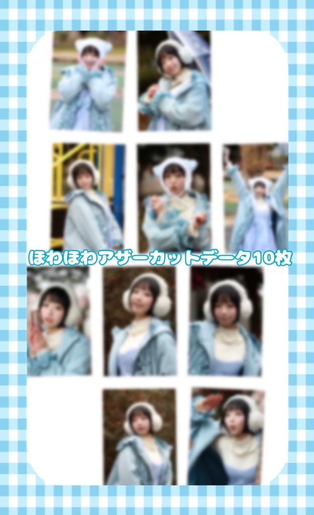 ほわほわアザーカットデータ10枚