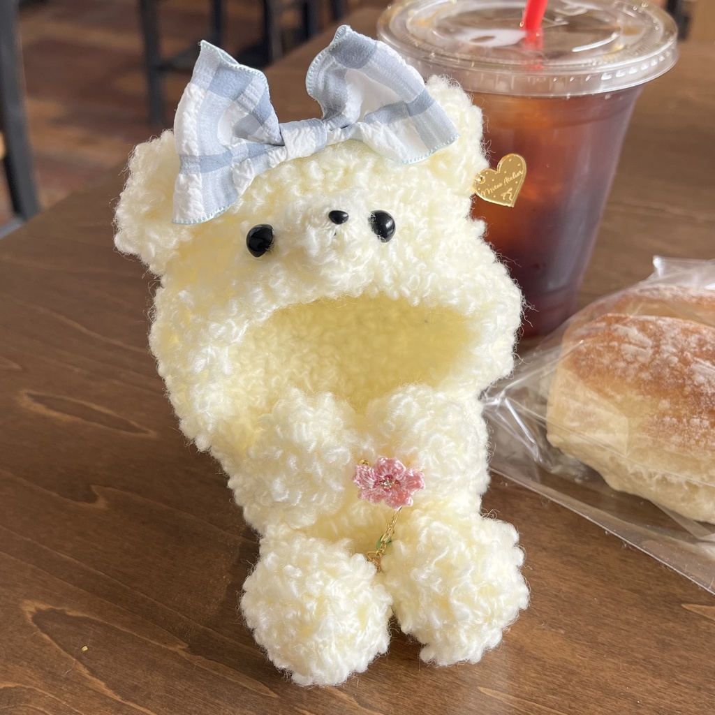 テディベアの編みぐるみぬい服