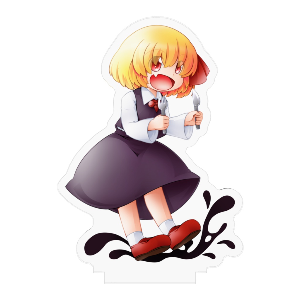 ルーミア アクリルフィギュア2月号