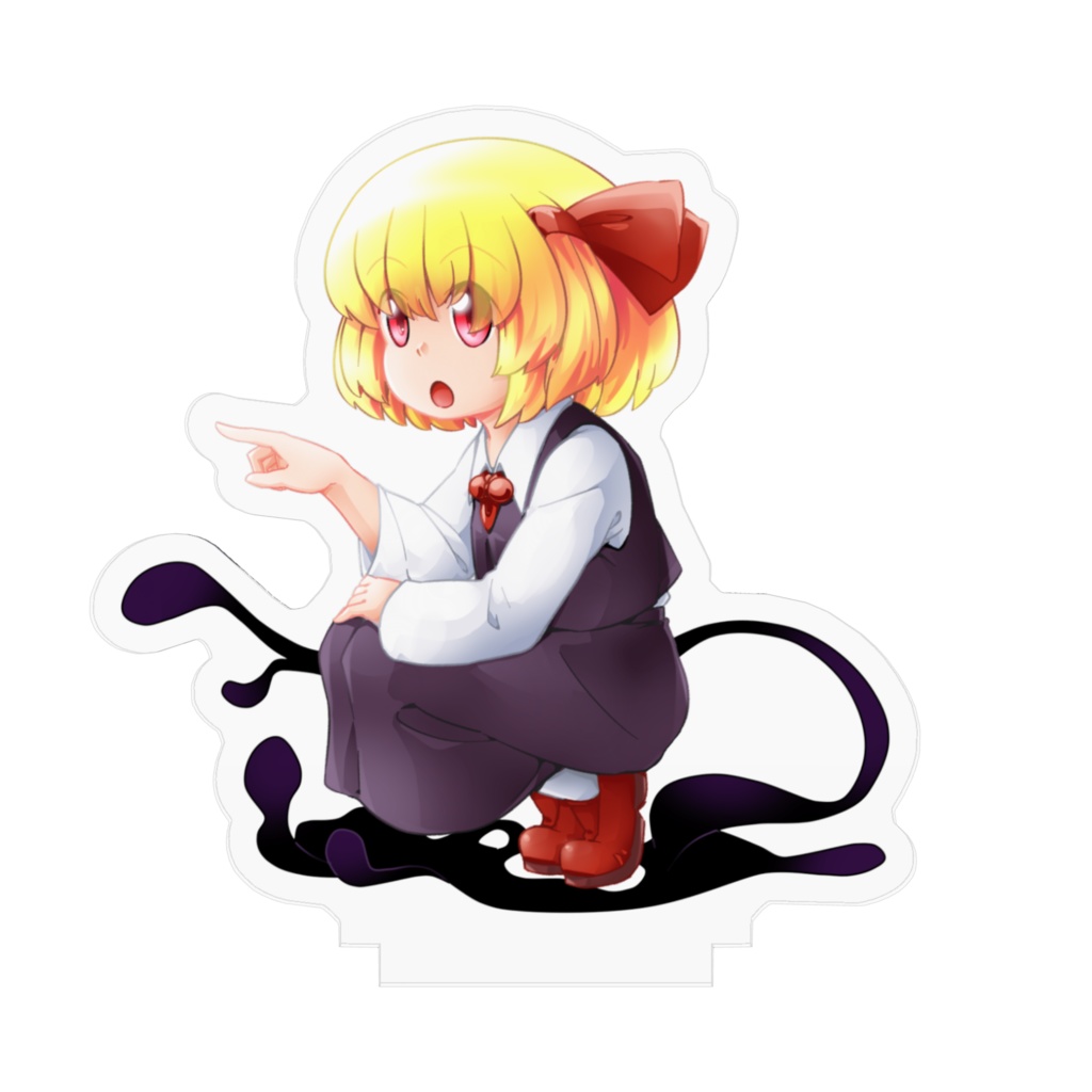 ルーミア アクリルフィギュア6月号/改訂版