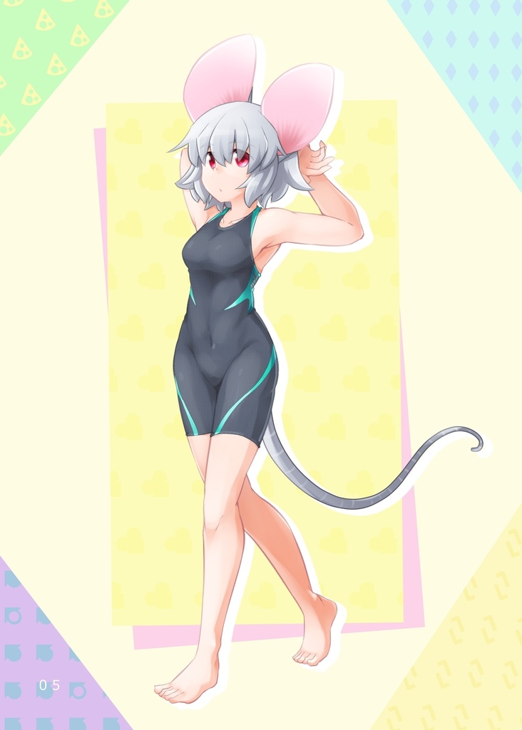 ナズが水着に着替えたら!