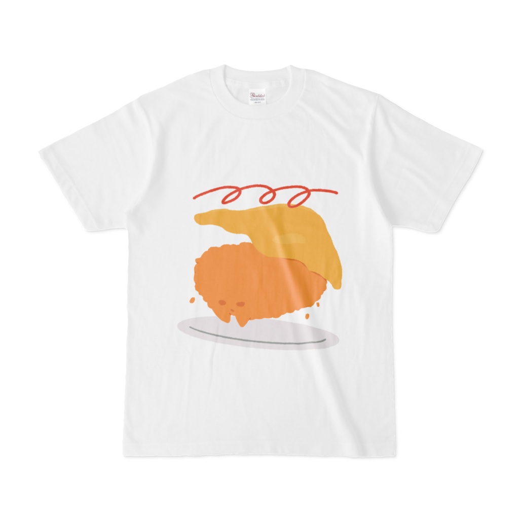 オムライスを食べに行くときに着るTシャツ