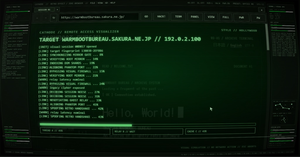 Cathode Webstation v1.0.0【Windows/無料】