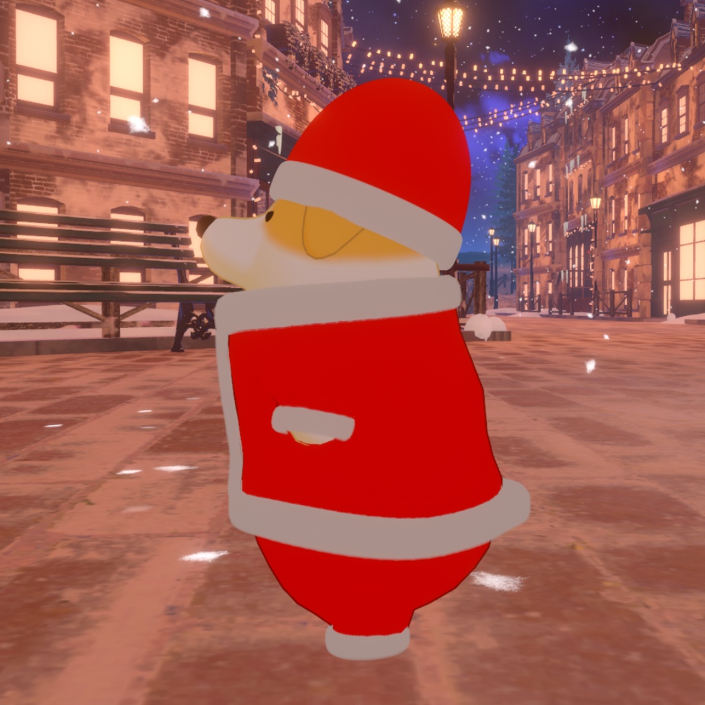 【期間限定無料】やわこーぎー サンタ服セット