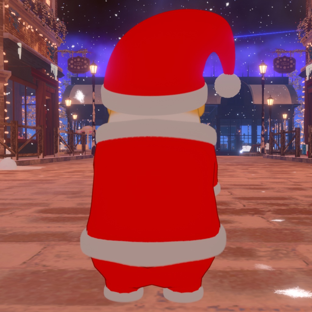 【期間限定無料】やわこーぎー サンタ服セット