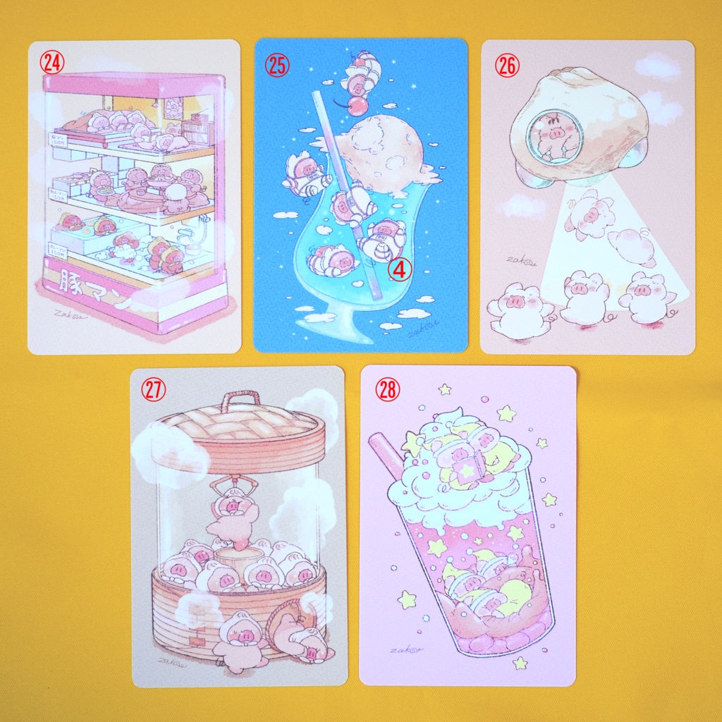 世界はブタで出来ている。【ポストカード】