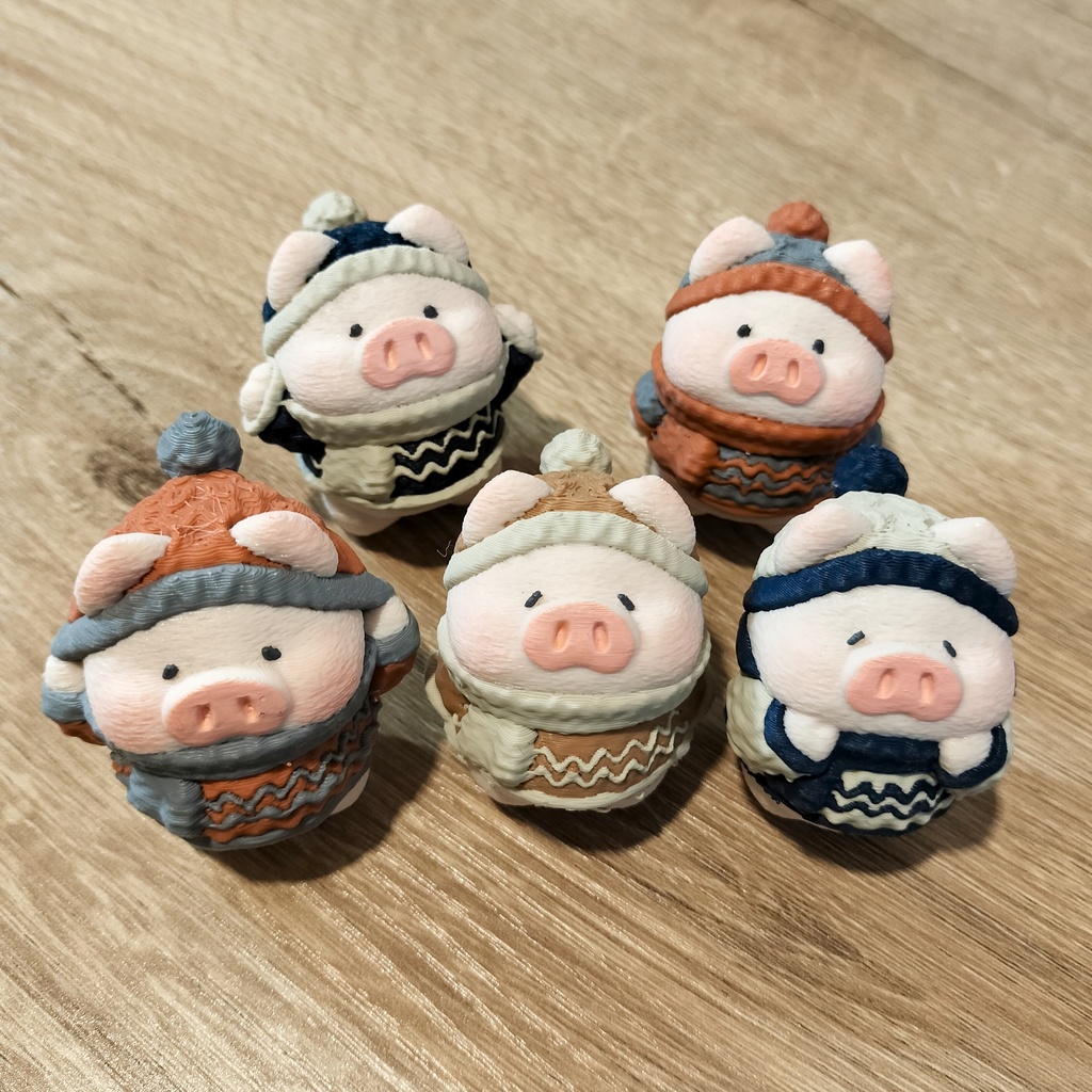 【フィギュア】ぶたすた クリスマス オーナメント風 ブタさん フィギュア ブラインドカプセル