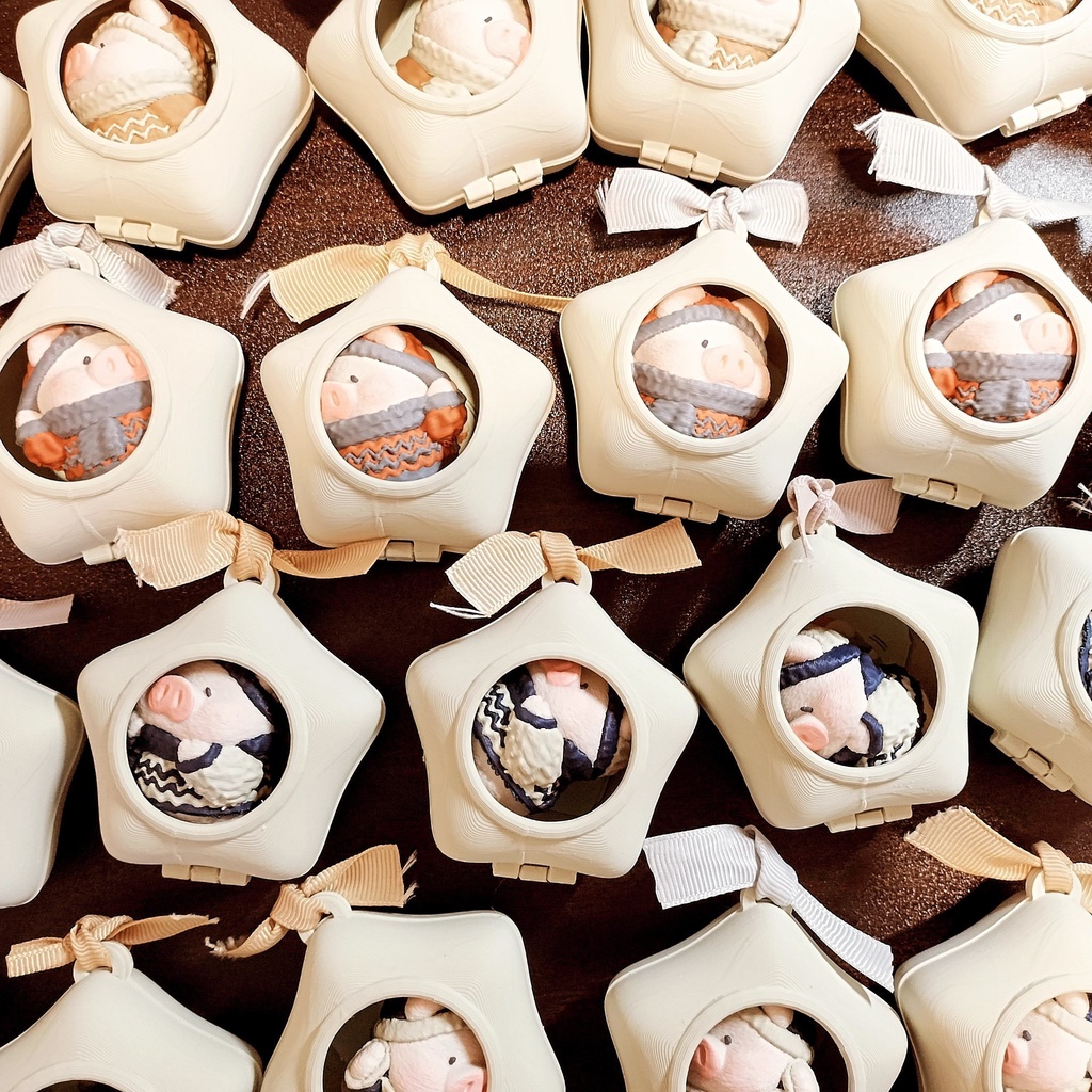 【フィギュア】ぶたすた クリスマス オーナメント風 ブタさん フィギュア ブラインドカプセル