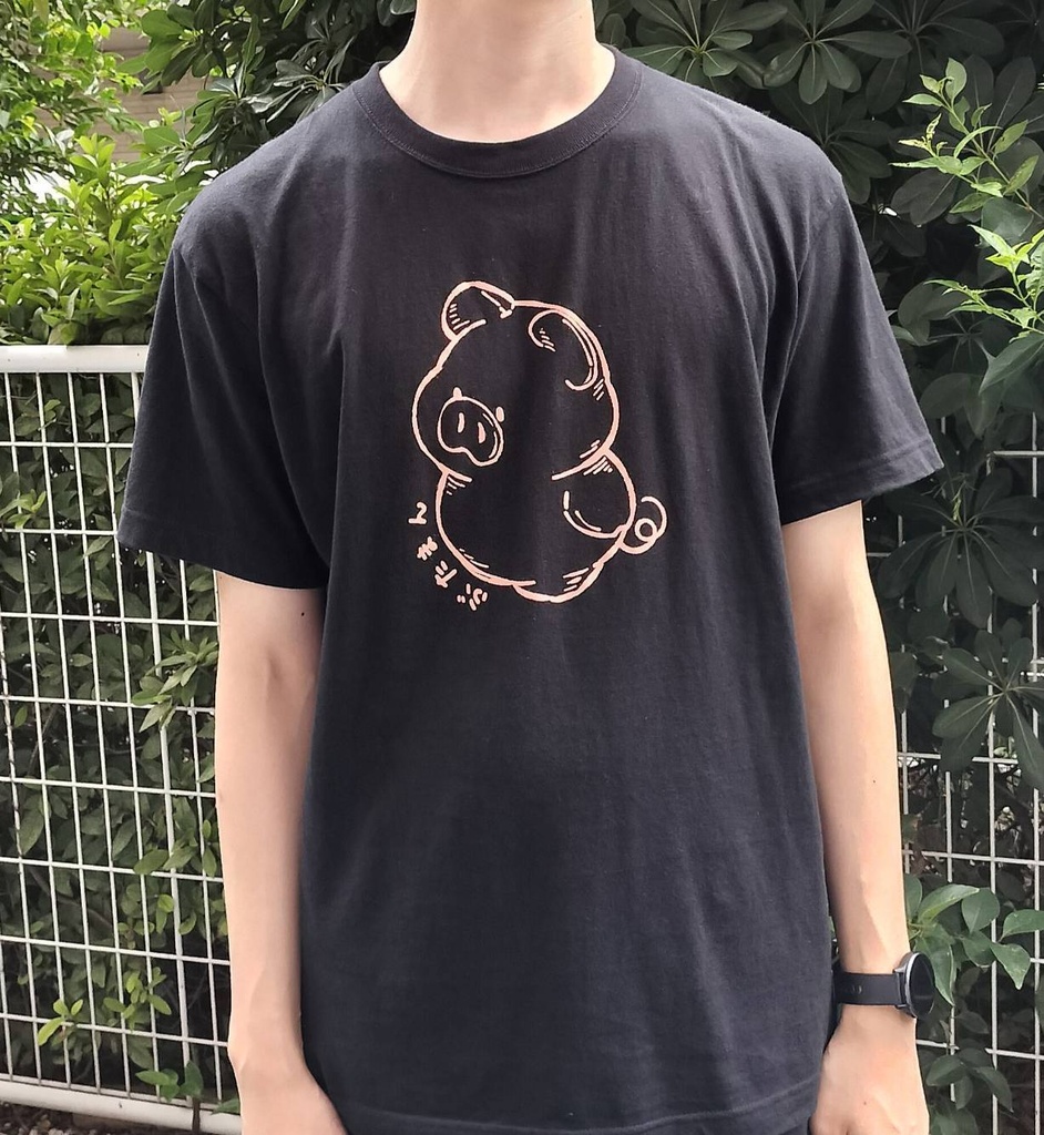 ぶたまん Tシャツ 男女兼用