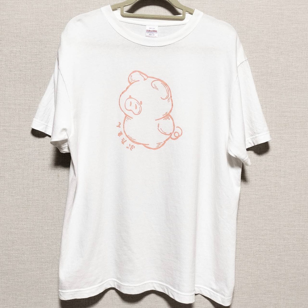 ぶたまん Tシャツ 男女兼用