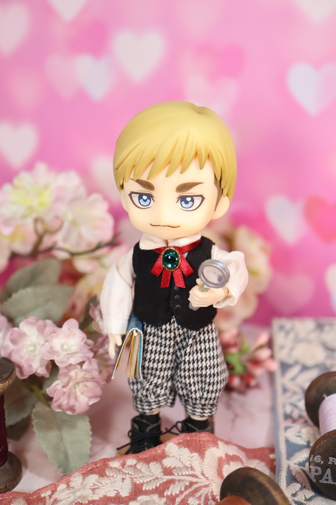 リボンタイ・スカーレッド（オビツ11サイズ）