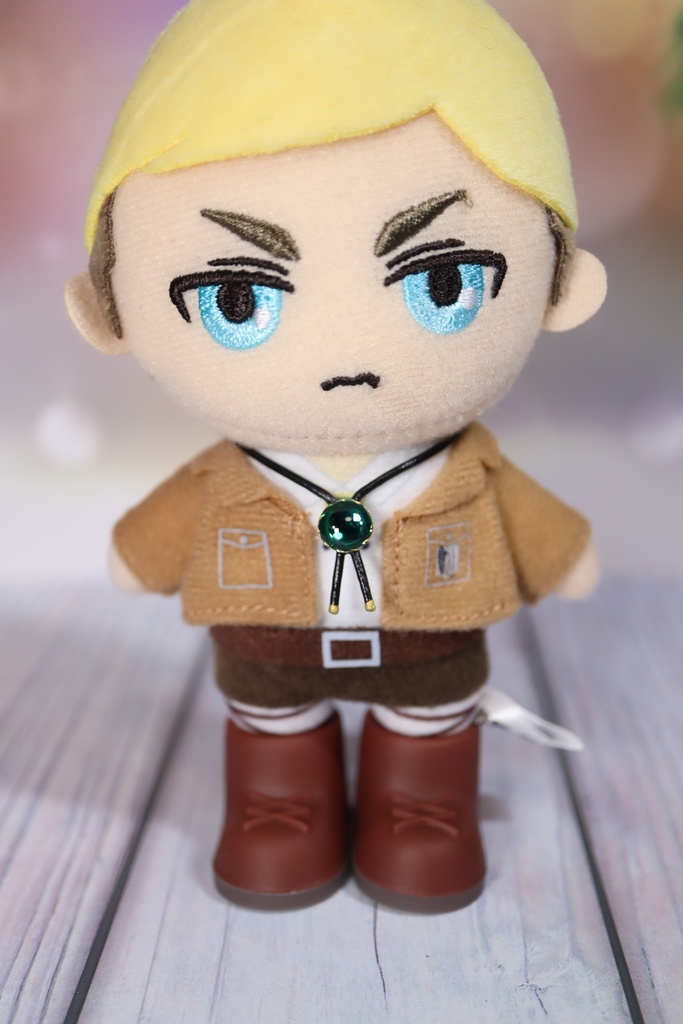 ぬい用!外せるループタイ・(グリーン) 10cmぬいサイズ