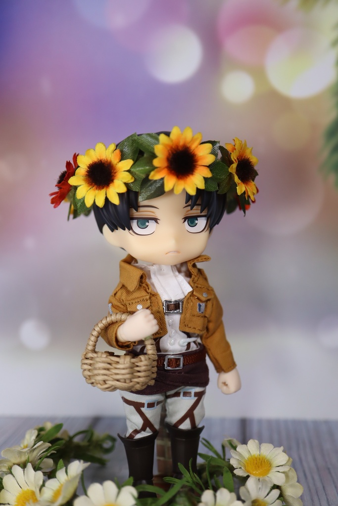 ひまわりの花冠 (ねんどろいどサイズ)