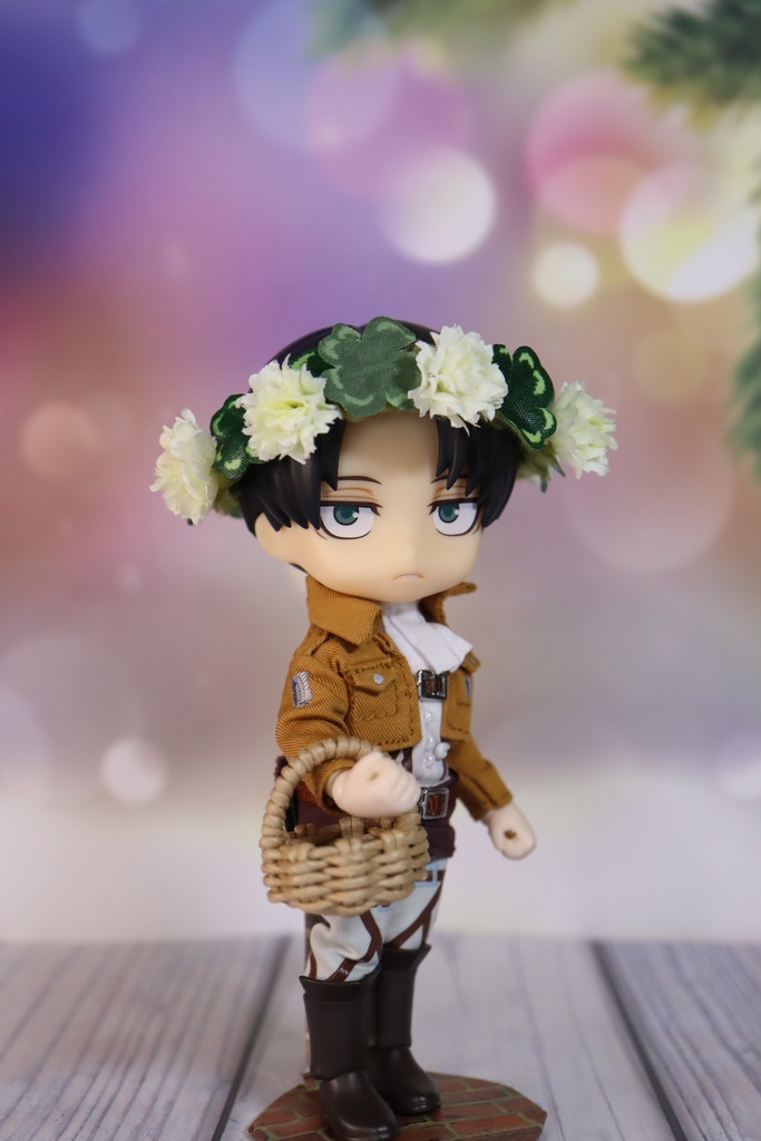 白詰草の花冠　（ねんどろいどヘッドサイズ）