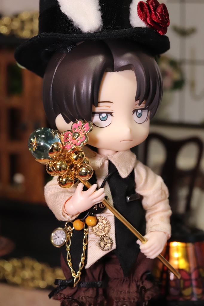 桜の杖（金鈴桜）　オビツ11サイズ