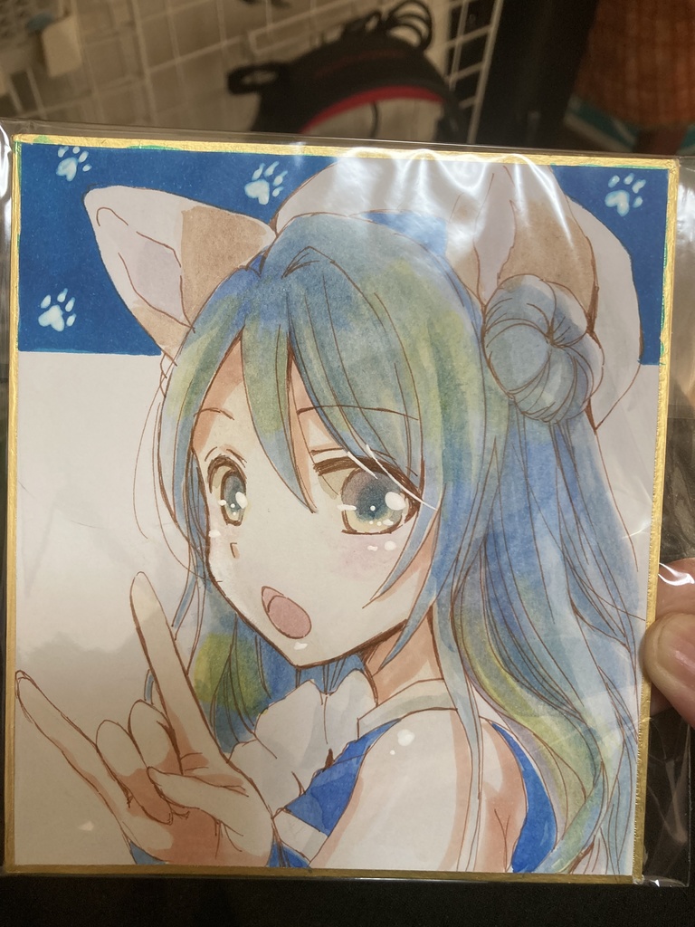 艦これ小色紙（浦風）