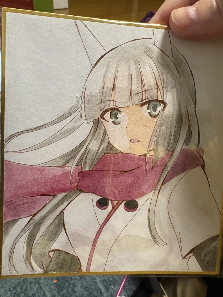 小色紙（穴拭智子