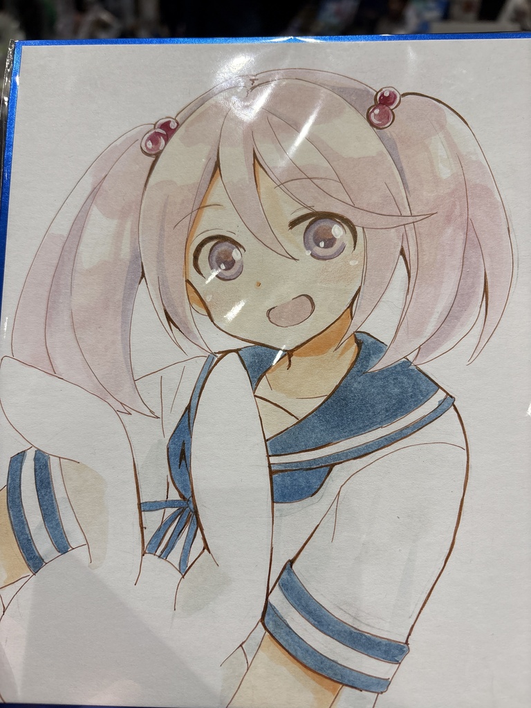 中色紙（漣