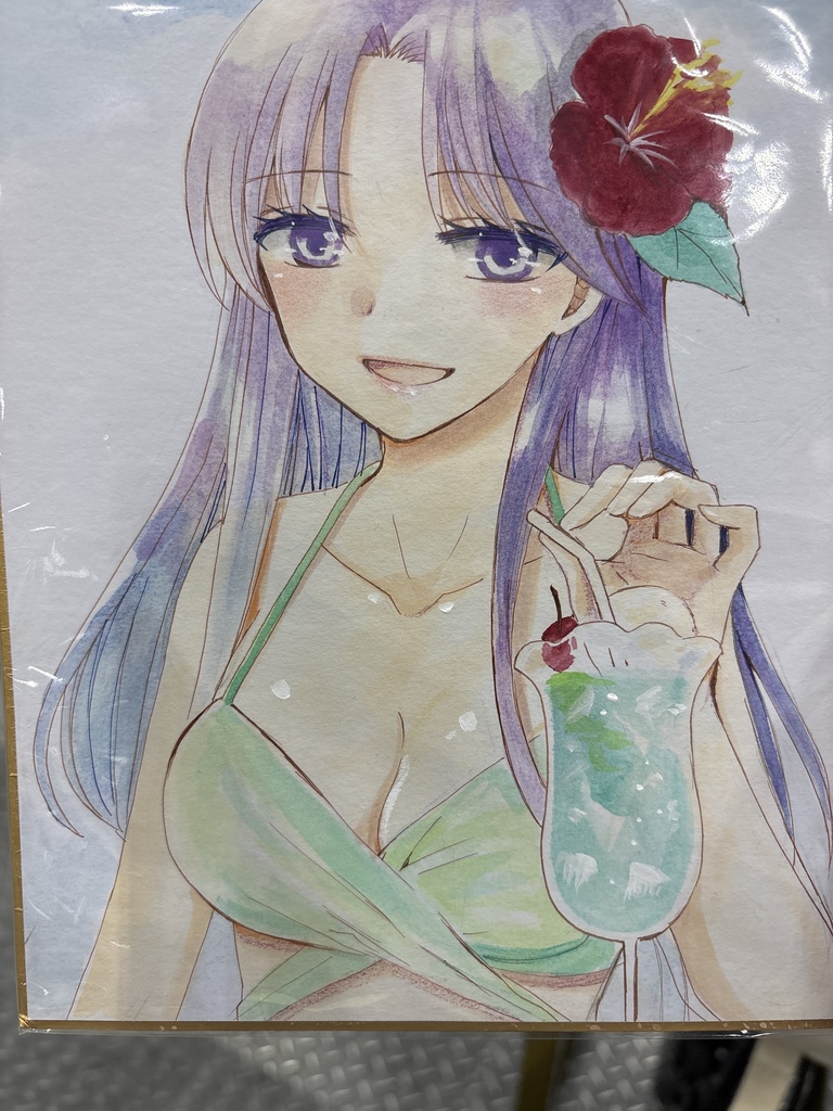 中色紙（オリジナル松村奏）