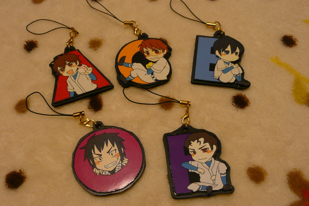 【♦A】手作りラバーストラップ