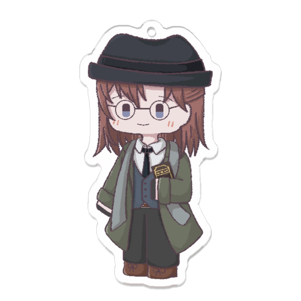史部響介ミニキャラアクキー(冬衣装)
