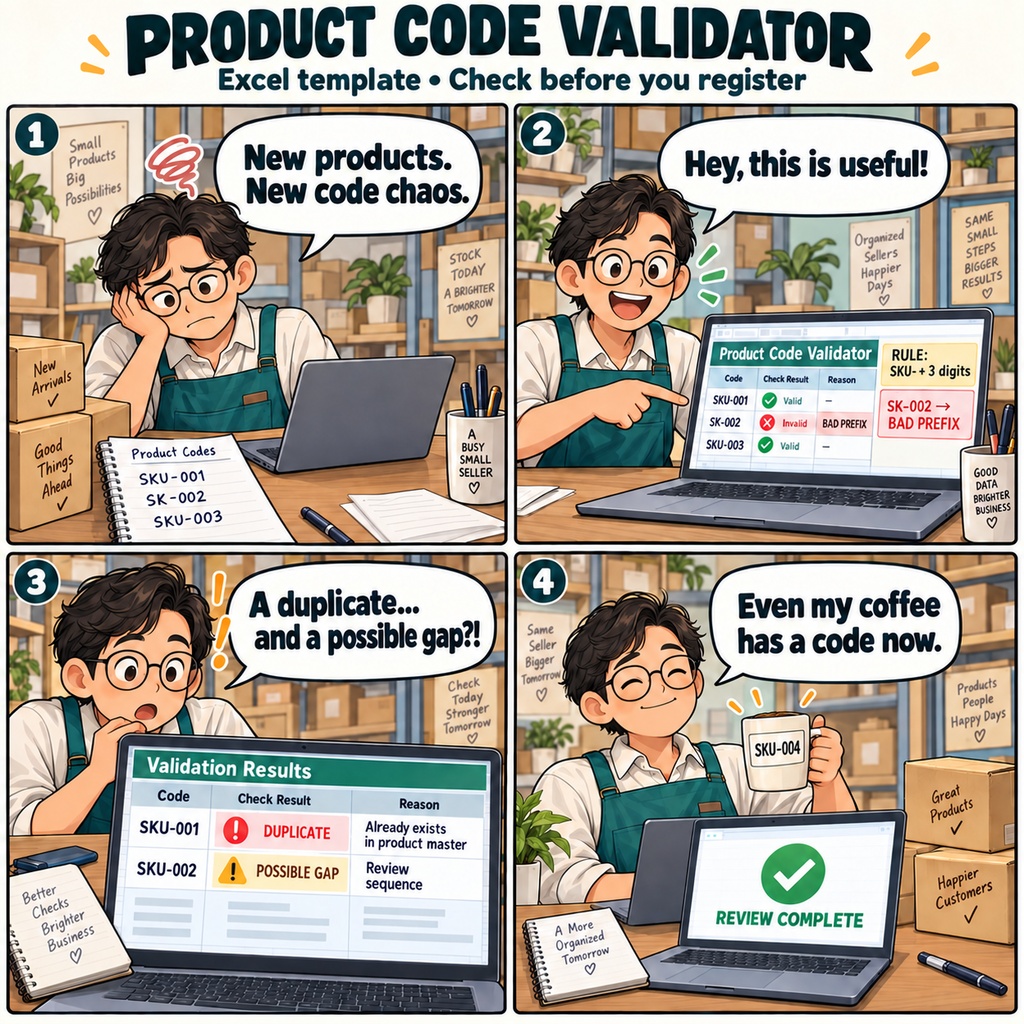 商品コード規則バリデーター / Product Code Rule Validator