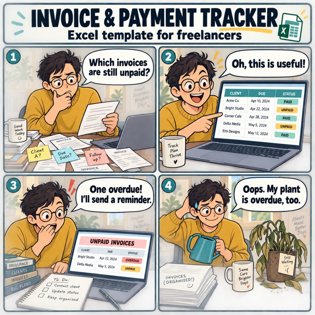 請求・入金ステータス管理表 / Invoice and Payment Status Tracker